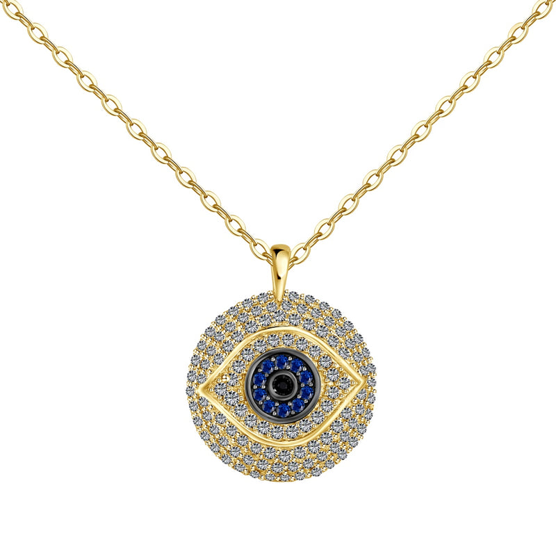 Evil Eye Spark Necklace