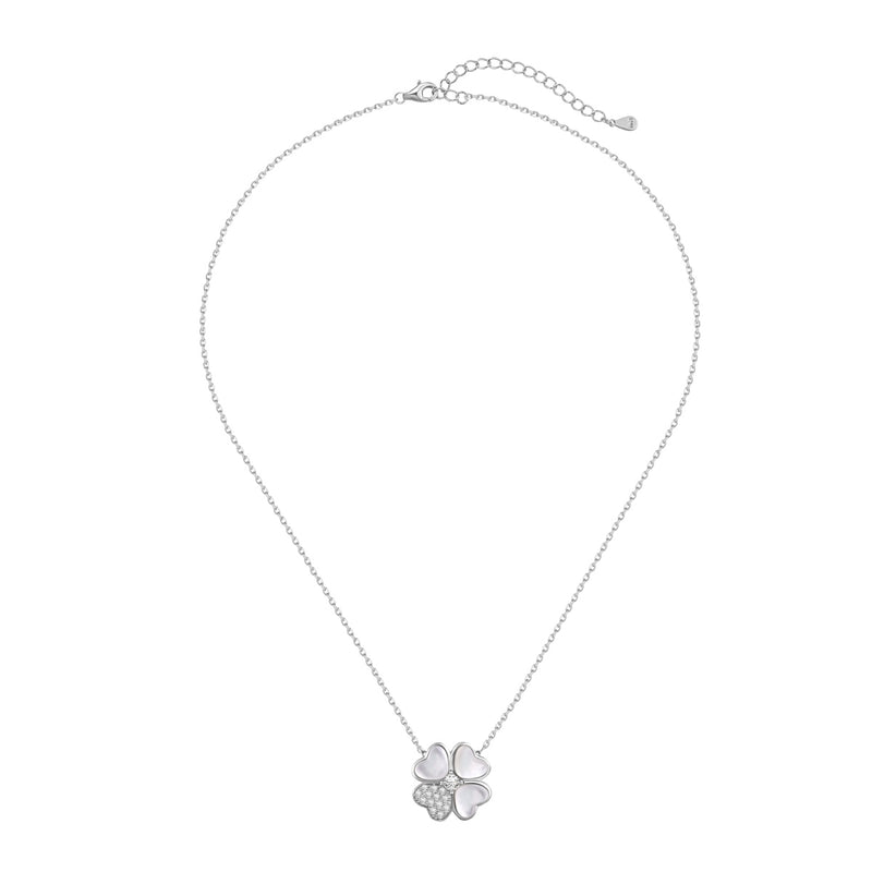 Clover Heart Necklace