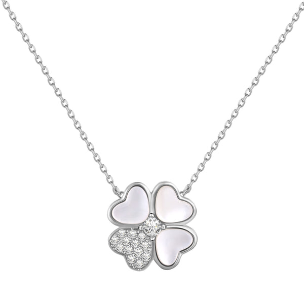 Clover Heart Necklace