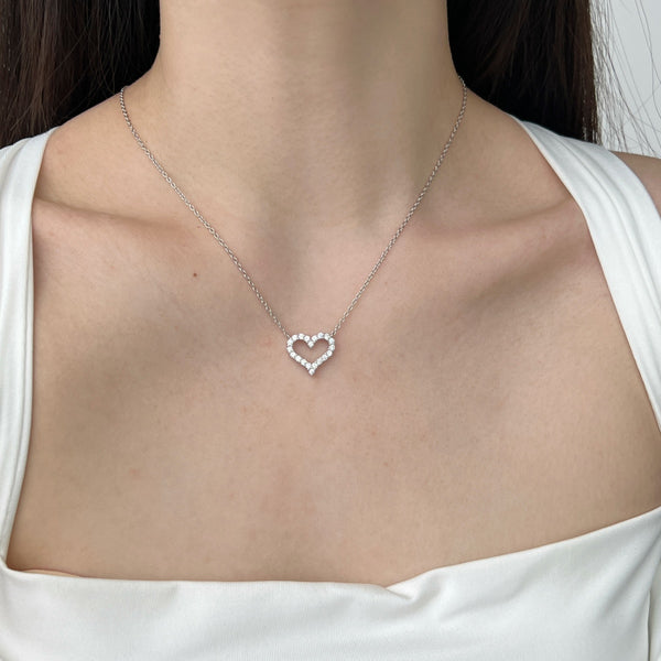 Radiant Love Heart Necklace