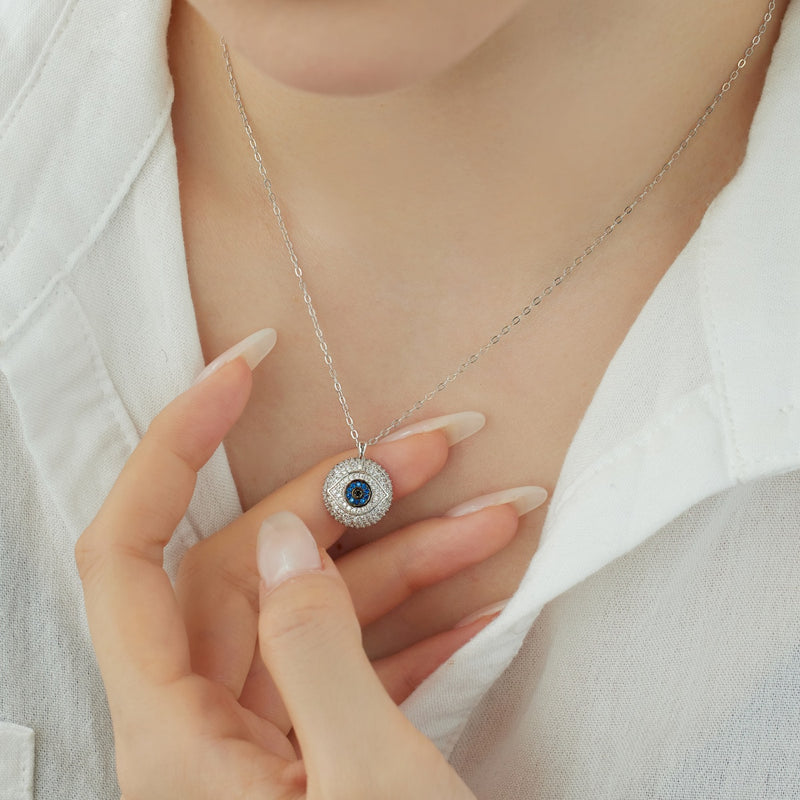 Evil Eye Spark Necklace