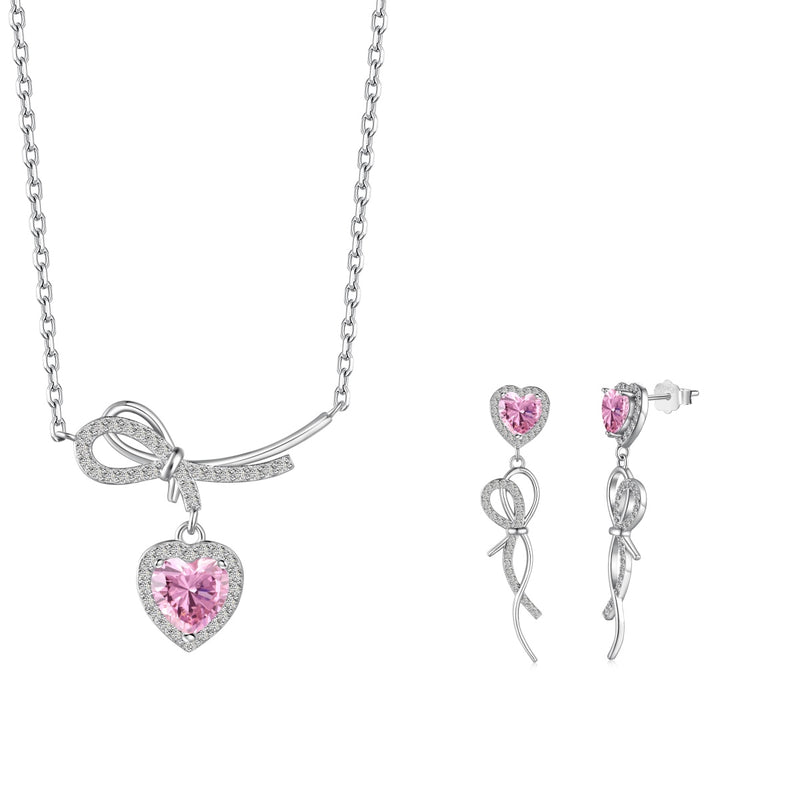 Enchanted Heart Drop Earrings