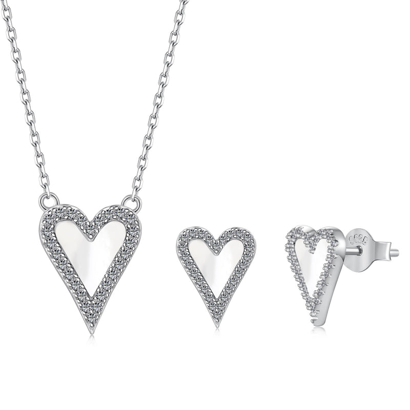 Lunar Heart Necklace