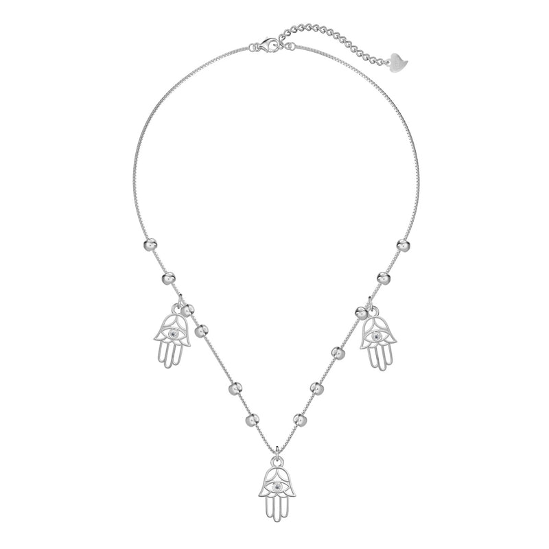 Hamsa Charm Necklace