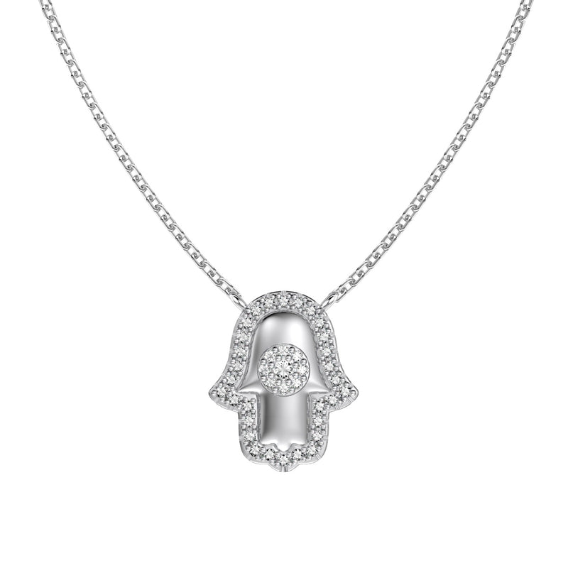 Celestial Hamsa Necklace