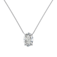 Luminous Oval Radiance Necklace