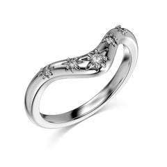 Twilight Curve Ring