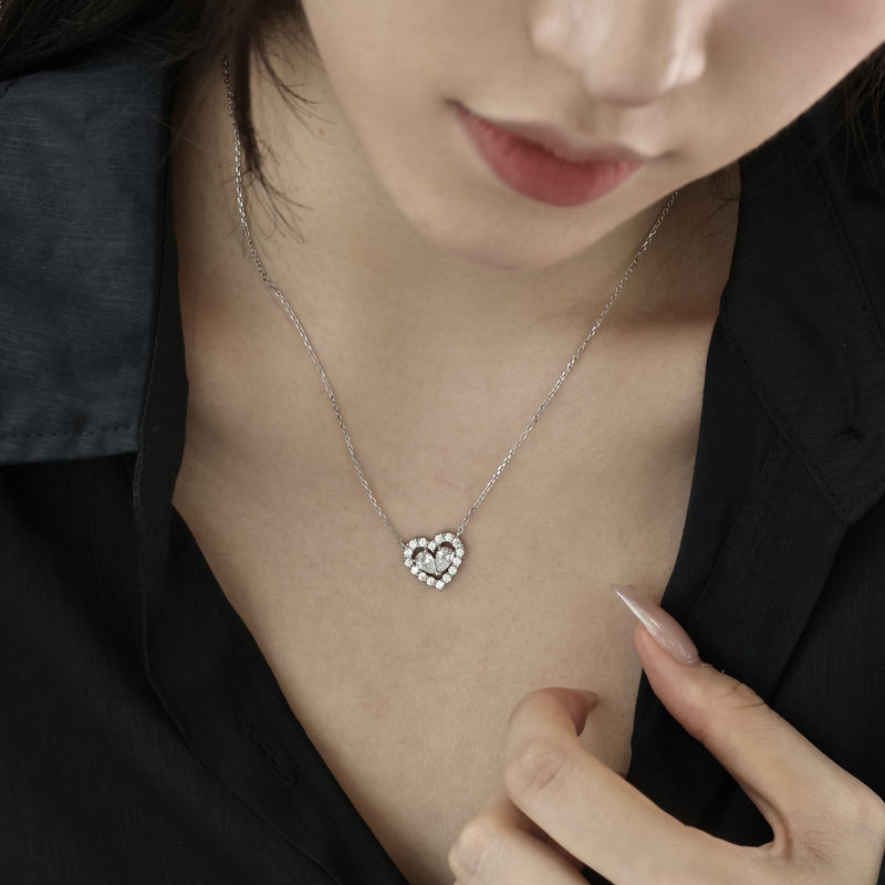 Heart Pear Elegance Necklace