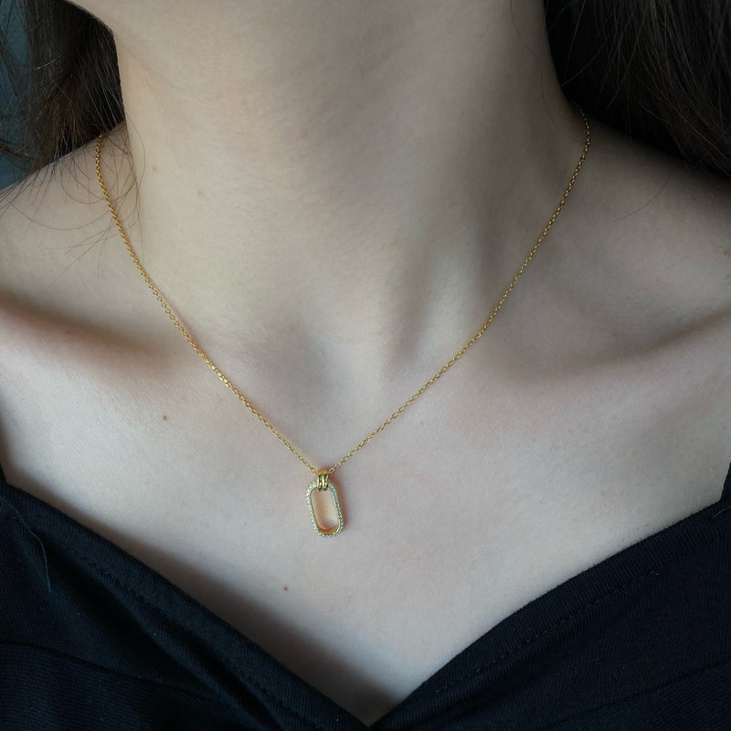 Golden Halo Necklace