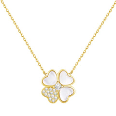 Clover Heart Necklace