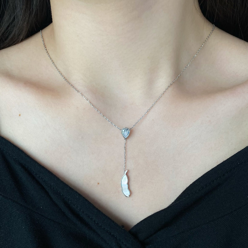 Moon Feather Necklace