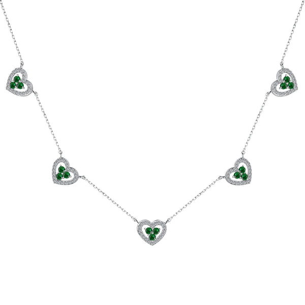 Radiant Hearts Necklace