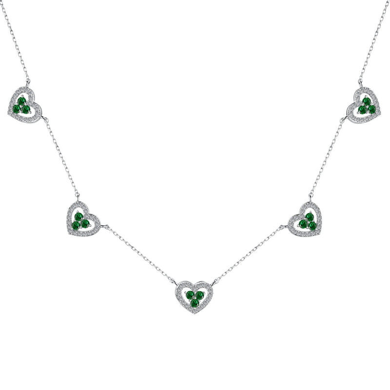 Radiant Hearts Necklace