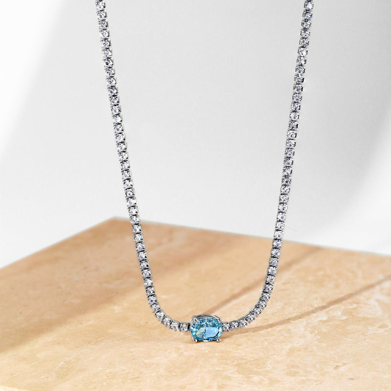 Azure Radiance Necklace