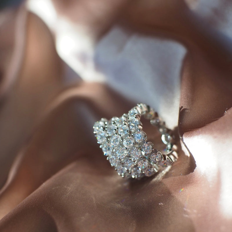 Timeless Spark Ring