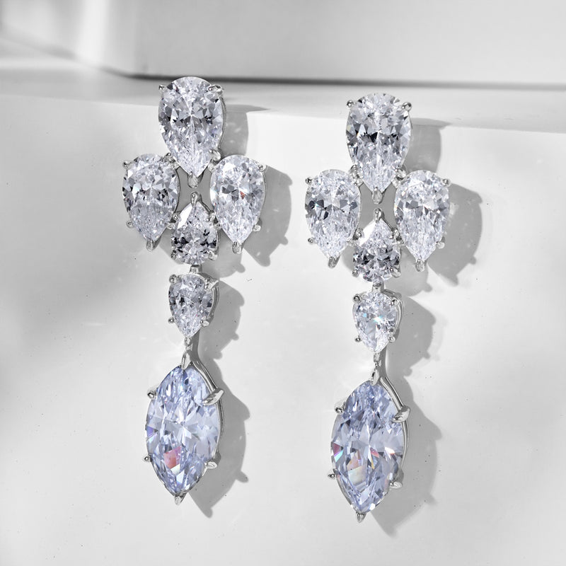 Marquise Cascade Elegance Earrings