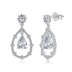 Teardrop Zircon Elegance Earrings