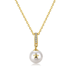 Stellar Pearl Necklace