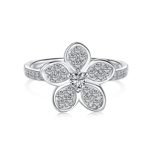 Floral Sparkle Ring