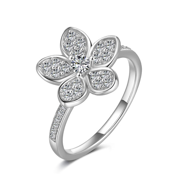 Floral Sparkle Ring