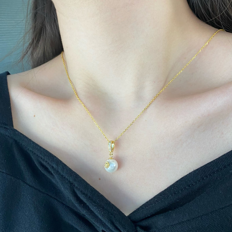 Sun Pearl Necklace