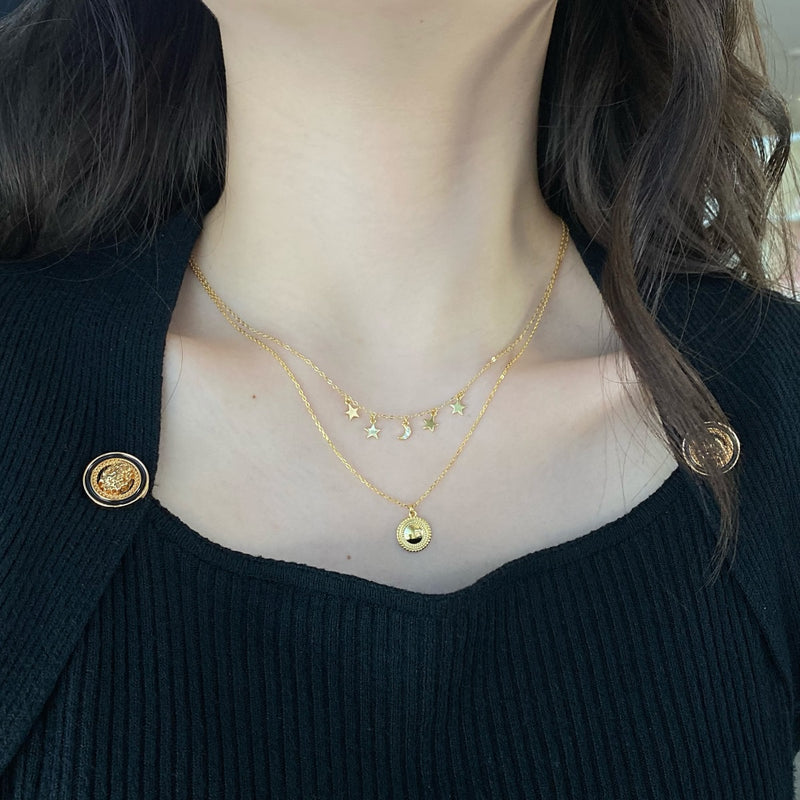 Solar Charm Necklace