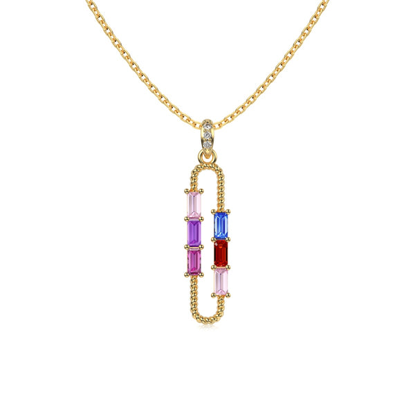 Rainbow Prism Necklace