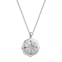 North Star Compass Necklace