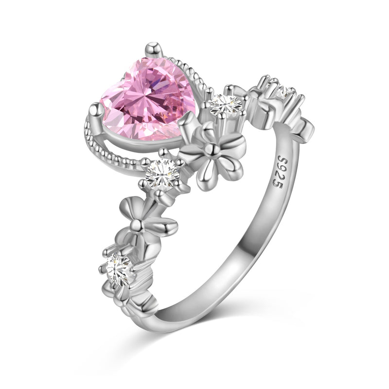 Heart's Desire Zircon Ring