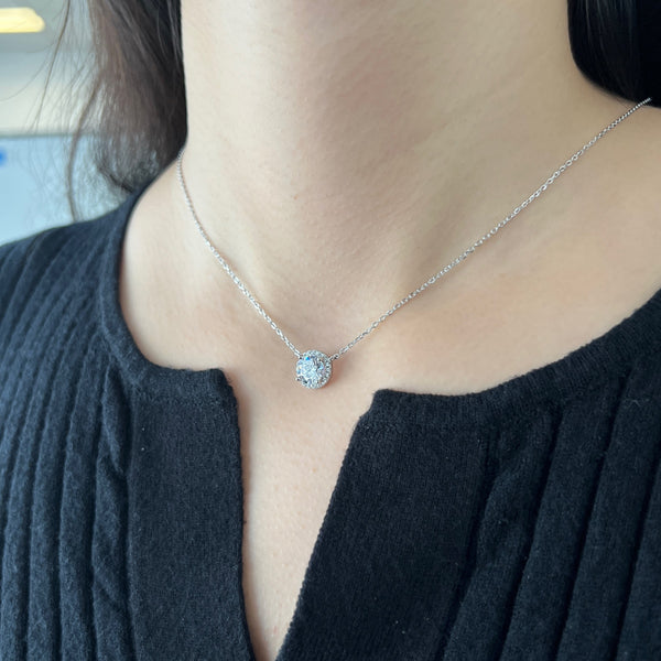 Brilliance Halo Necklace