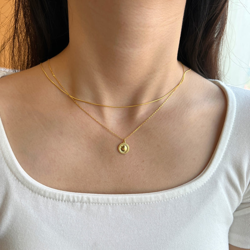 Solar Charm Necklace