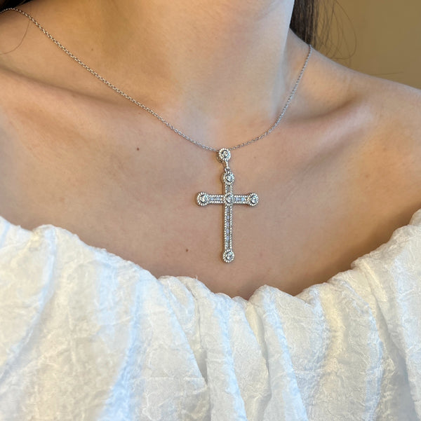 Celestial Cross Necklace