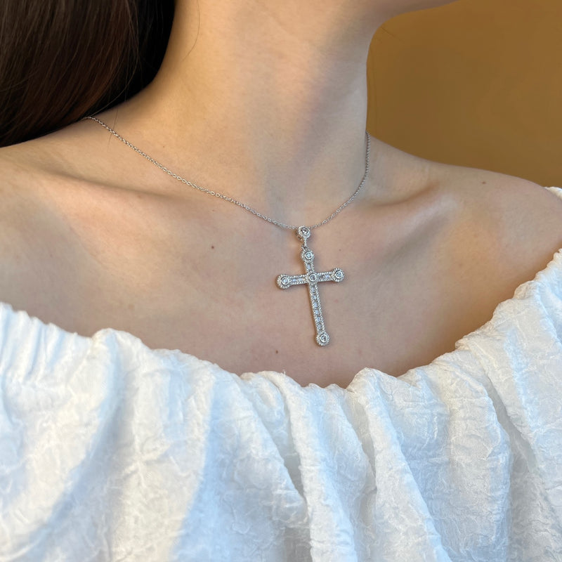 Celestial Cross Necklace