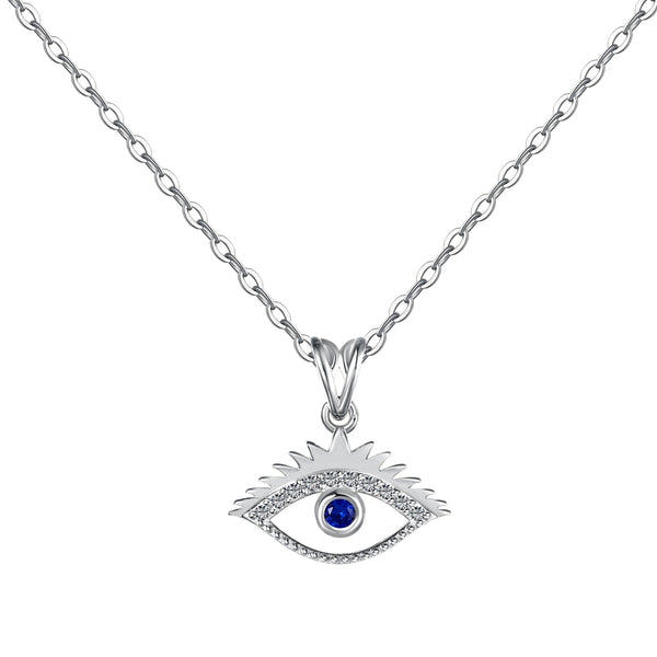 Golden Eye of Protection Necklace