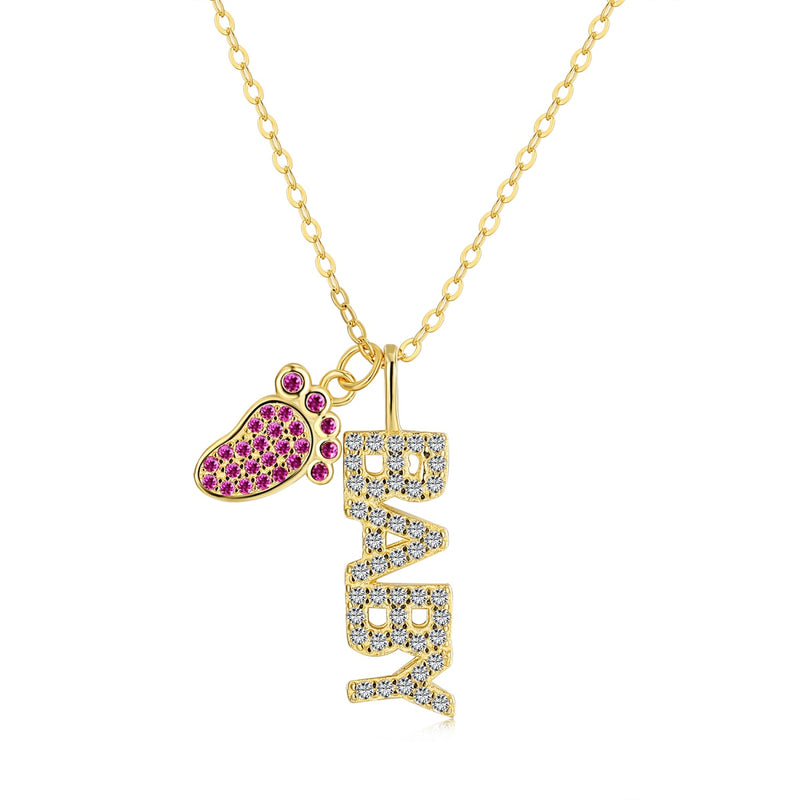 Baby Steps Gold Necklace