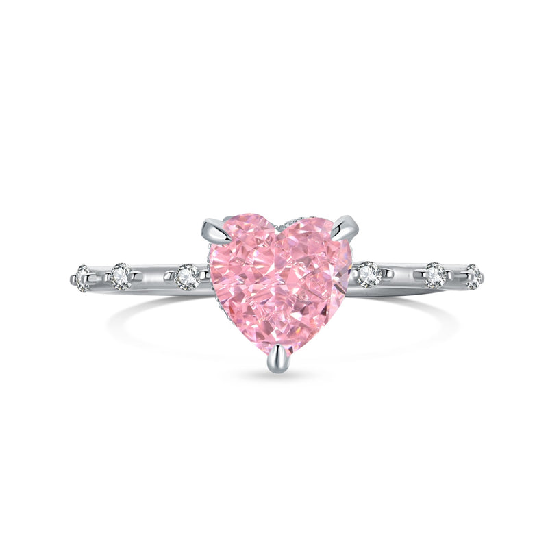 Heart's Desire Solitaire Ring