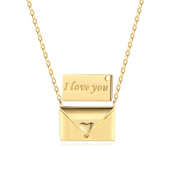 Love Letter Envelope Necklace