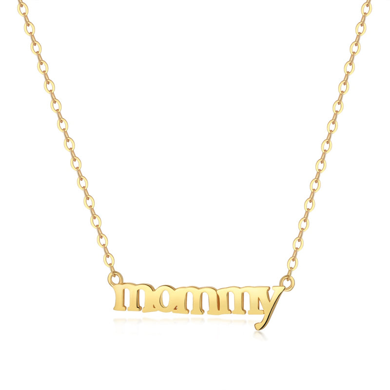 Mommy Script Necklace