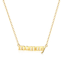 Mommy Script Necklace