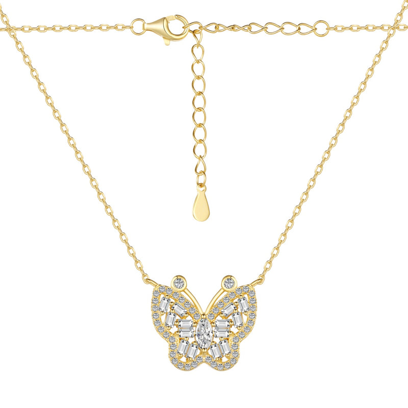 Golden Flutter Necklace