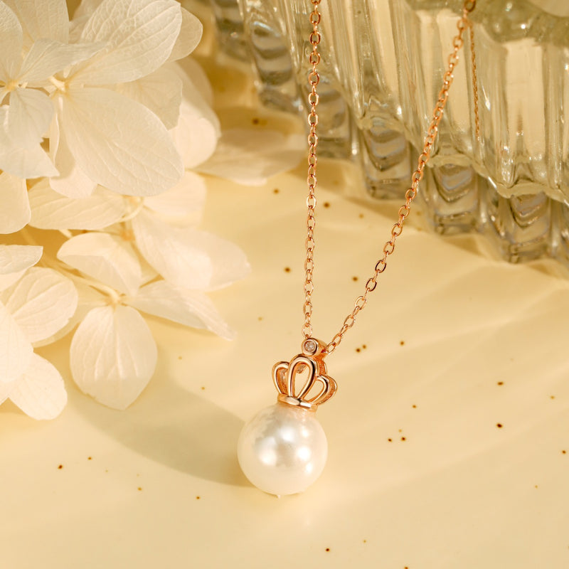 Crowned Pearl Majesty Necklace