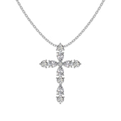 Radiant Cross Necklace