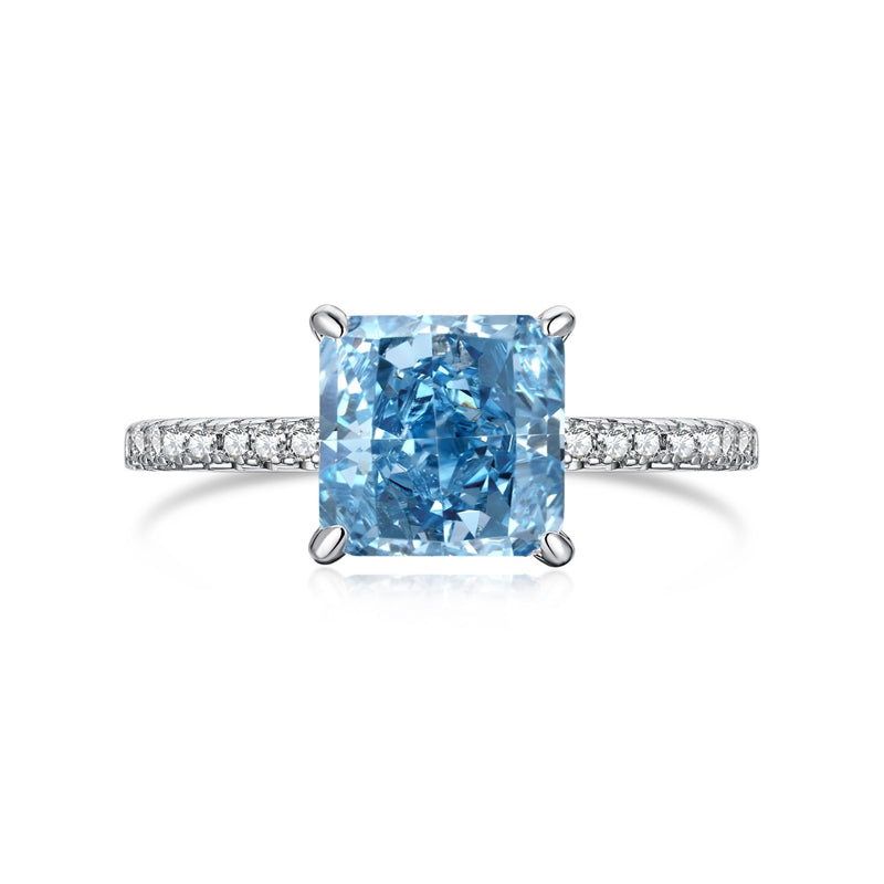 Radiant Square Elegance Ring