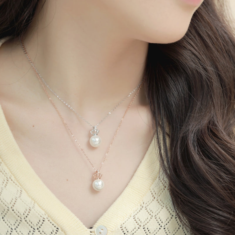 Crowned Pearl Majesty Necklace