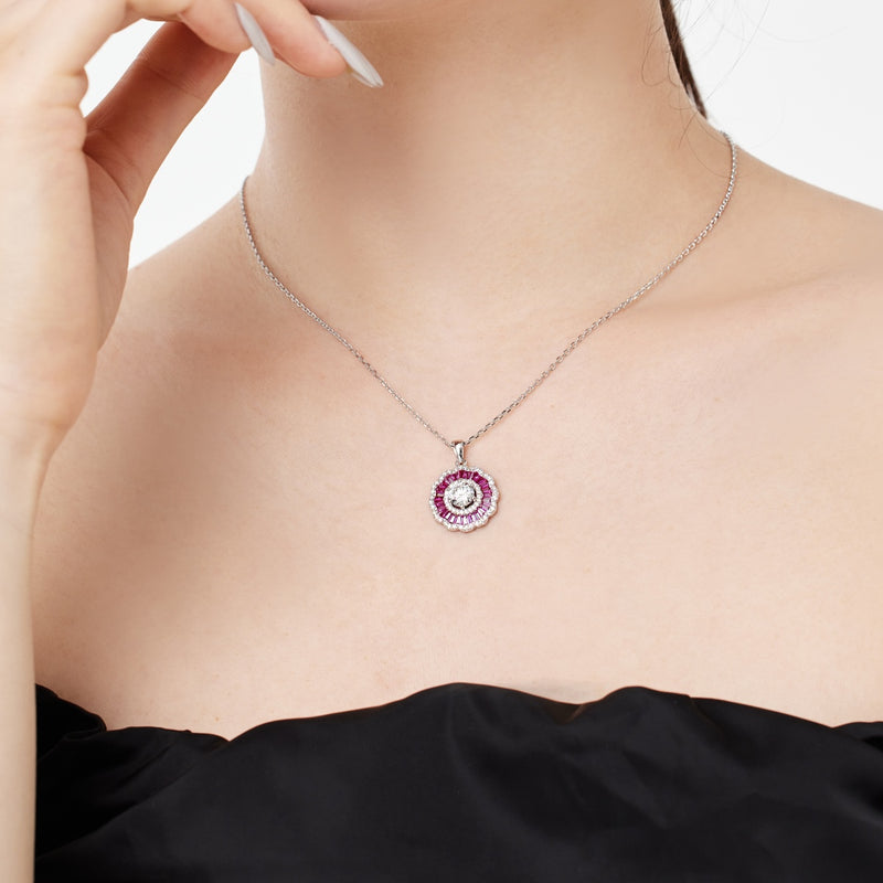 Radiant Rose Necklace