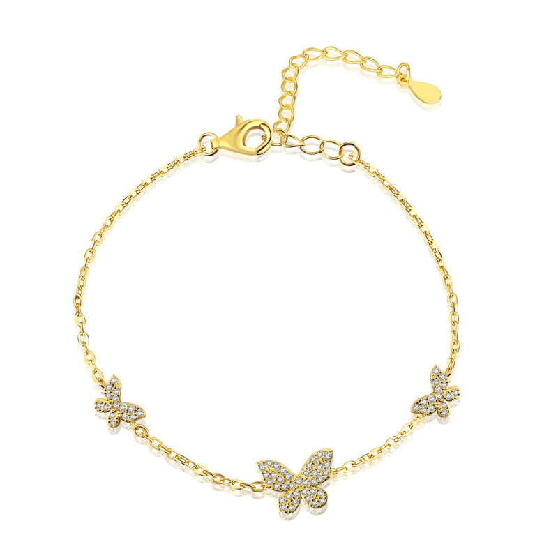 Butterfly Charm Bracelet