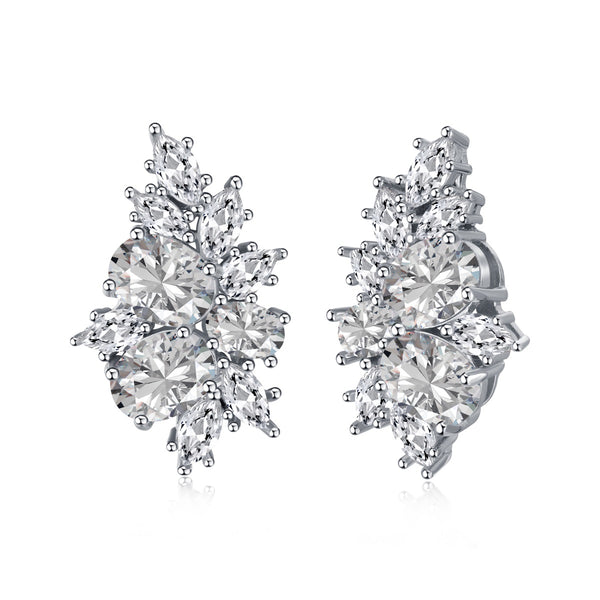 Crystal Flora Earrings