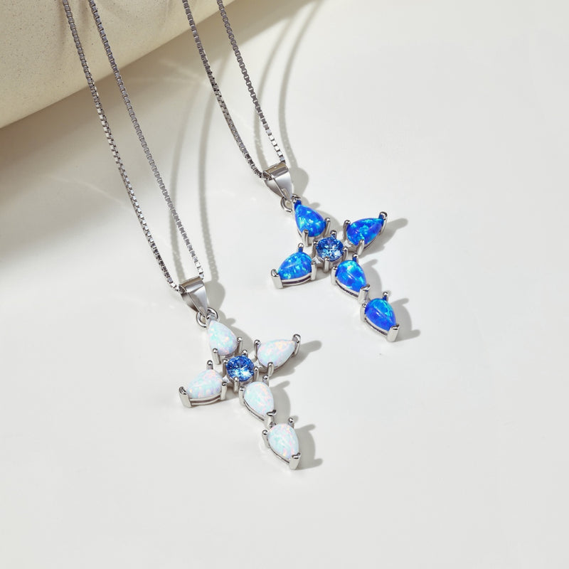 Celestial Cross Necklace