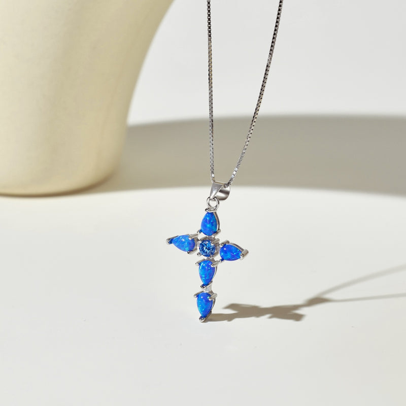 Celestial Cross Necklace