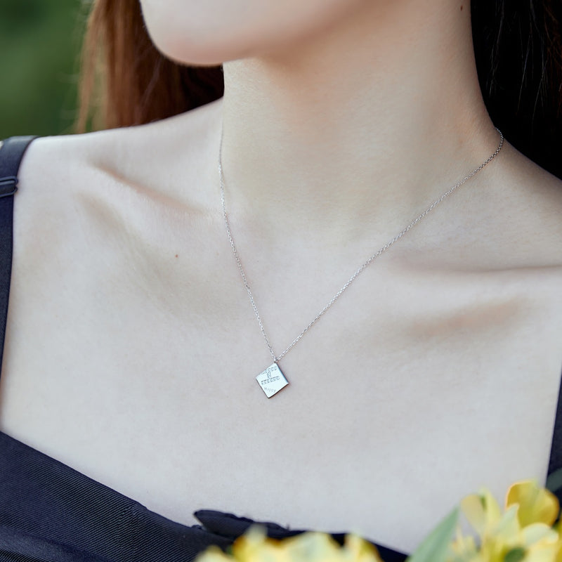 Happy Diamond Necklace